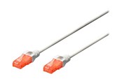 Verkkokaapelit - DIGITUS CAT 6 U-UTP Patch Cord - 2m - Valkoinen - 2m - DK-1617-020/WH