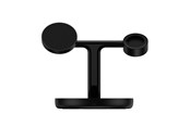 Puhelin - Adapterit & Laturit - Baseus Magnetic Charging Bracket Swan 3 in 1 20W (black) - WXTE000101