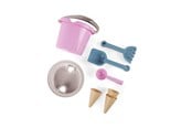 Ulkoleikit - Dantoy Thorbjorn Bucket set w. Ice cream cones - Pink - 4801