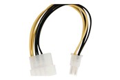 Sisäiset virtakaapelit - Nedis - power cable - 4 PIN internal power to PCI Express - 15 cm - CCGP74060VA015