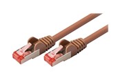 Verkkokaapelit - Nedis network cable - 10 m - brown - Ruskea - 10m - CCGP85221BN100