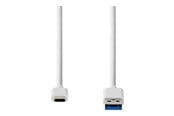 USB kaapelit - Nedis - USB-C cable - 24 pin USB-C to USB Type A - 1 m - CCGW61650WT10