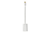 Näyttökaapeli - Nedis Fabritallic - USB / DisplayPort adapter - 20 cm - CCTB64580AL02