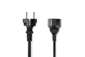 Virtakaapelit (ulkoinen) - Nedis CEGB10200BK50 power cable - CEGB10200BK50