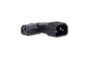 Muut kaapelit - Nedis Extension Plug | IEC-320-C13 | IEC-320-C14 | Angled Left - CEGB11903BK