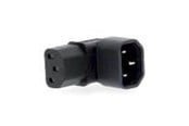 Muut kaapelit - Nedis Extension Plug | EC-320-C13 | IEC-320-C14 | Angled 90° - CEGB1190BK