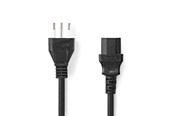 Sisäiset virtakaapelit - Nedis CEGL11300BK20 power cable - CEGL11300BK20
