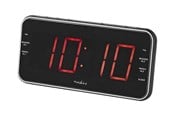 DAB, Verkko- & Kelloradiot - Nedis CLAR004BK - clock radio - AM/FM - CLAR004BK
