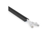 Kaapelihyllyt, Kaapelisukat & Kaapelisiteet - Nedis CMDT3312BK500 cable organizer - CMDT3312BK500