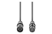 Näyttökaapeli - Nedis OnStage series DMX cable - 10 m - COTG15012GY100