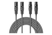 Audiokaapelit - Nedis OnStage series audio extension cable - 5 m - COTH15030GY50