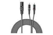 Audiokaapelit - Nedis OnStage series audio cable - 1.5 m - COTH15200GY15
