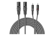 Audiokaapelit - Nedis OnStage series audio cable - 1.5 m - COTH15210GY15