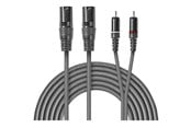 Audiokaapelit - Nedis OnStage series audio cable - 3 m - COTH15210GY30