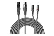 Audiokaapelit - Nedis OnStage series audio cable - 1.5 m - COTH15230GY15