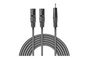 Audiokaapelit - Nedis OnStage series audio cable - 1.5 m - COTH15310GY15