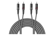 Audiokaapelit - Nedis OnStage series audio cable - 1.5 m - COTH24200GY15