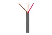 Muut kaapelit - Nedis bulk microphone cable - 100 m - COTR15010GY100