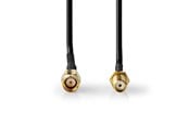 Antennikaapelit/-liittimet - Nedis CSGB02010BK20 coaxial cable - CSGB02010BK20
