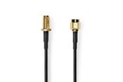 Antennikaapelit/-liittimet - Nedis CSGB02010BK50 coaxial cable - CSGB02010BK50