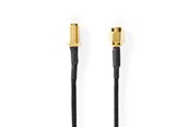 Antennikaapelit/-liittimet - Nedis CSGB02020BK05 coaxial connector - CSGB02020BK05