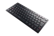 Näppäimistöt - Cherry KW 9200 MINI - Näppäimistö - Belgialainen - Musta - JK-9250BE-2
