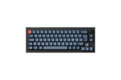 Näppäimistöt - Keychron V2 MAX Wireless QMK/VIA Hot Swap Jupiter Red - Carbon Black - Näppäimistö - ilman numeronäppäimiä - Pohjoismainen - Musta - V2M-D1-BO