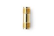 Antennikaapelit/-liittimet - Nedis SMA adapter | SMA Female | SMA Female | Gold Plated | 50 Ohm - CSGB02940GD