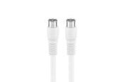 Antennikaapelit/-liittimet - Nedis Satellite & Antenna Cable | F Male | F Male | Nickel Plated - CSGB41300WT10