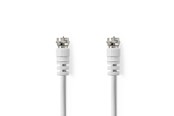 Antennikaapelit/-liittimet - Nedis CSGB41300WT100 coaxial cable - CSGB41300WT100