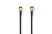 Antennikaapelit/-liittimet - Nedis CSGL02000BK10 coaxial cable - CSGL02000BK10