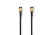 Antennikaapelit/-liittimet - Nedis CSGL02000BK50 coaxial cable - CSGL02000BK50