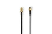 Antennikaapelit/-liittimet - Nedis CSGL02210BK30 coaxial cable - CSGL02210BK30