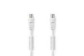 Antennikaapelit/-liittimet - Nedis Coax Cable | IEC (Coax) Male | IEC (Coax) Female | Nickel Plated - CSGL40020WT20