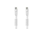 Antennikaapelit/-liittimet - Nedis CSGL40020WT50 coaxial cable - CSGL40020WT50