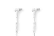 Antennikaapelit/-liittimet - Nedis Coax Cable | IEC (Coax) Male | IEC (Coax) Female | Nickel Plated - CSGL40120WT100