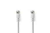 Antennikaapelit/-liittimet - Nedis CSGL41000WT15 coaxial cable - CSGL41000WT15