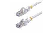 Verkkokaapelit - StarTech.com 12m White CAT8 Ethernet Cable Snagless S/FTP 25G/40G - patch cable - 12 m - white - Valkoinen - 12m - NLWH-12M-CAT8-PATCH