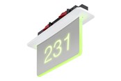 Smart Home - Älykoti - Crestron Electronics Crestron SSC-100-EL - without engraving - meeting room availability sign - grey - SSC-100-EL
