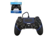 Pelit - lisävarusteet - TeknoGame Phantom P4 - Black - Wired Controller - Sony PlayStation 4 - 849172014268