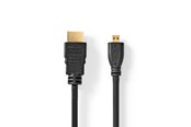 Näyttökaapeli - Nedis CVGL34700BK15 HDMI cable - CVGL34700BK15