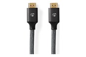 Näyttökaapeli - Nedis HDMI cable with Ethernet - 3 m - CVTB35000GY30