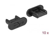 Kaapelihyllyt, Kaapelisukat & Kaapelisiteet - DeLOCK Dust Cover for USB 2.0 Micro-B Female - 64007