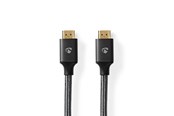 Näyttökaapeli - Nedis CVTB35000GY50 HDMI cable - CVTB35000GY50