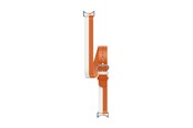 Smartwatch - Lisävarusteet - Xiaomi Dual-tone Leather Strap - White and Orange - BHR8724GL