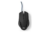 Hiiret - Nedis Gaming - mouse - USB - black - Hiiri - Optinen - 6 painiketta - Musta - GMWD110BK