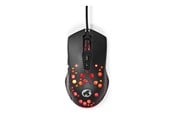 Hiiret - Nedis Gaming - mouse - USB - black - Hiiri - Optinen - 7 painiketta - Musta - GMWD410BK