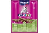 Kissat - Vitakraft - Cat Stick chicken & cat grass 3 sticks - 31219