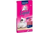 Kissat - Vitakraft - Liquid Snack with Liver Sausage + Biotin 6x15g - 58066