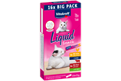 Kissat - Vitakraft Liquid Snack Multipack Chicken + Beef 15g (16-Pack) - 58554